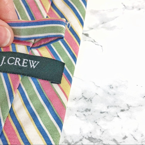 SOLD 💛 j. crew // striped men’s skinny tie - Picture 6 of 6